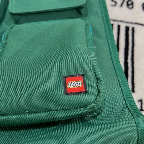 RARE LEGO x Target Weekender Tote Bag - Green/Turquoise Hardware - Picture 5 of 10